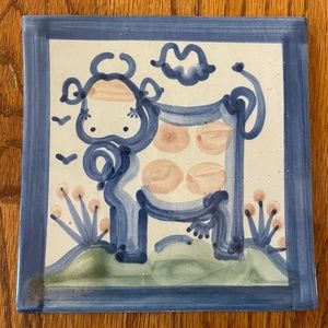 M. A. Hadley Pottery tile